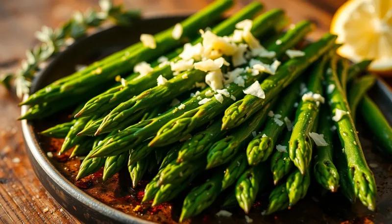 Asperges vertes : un accompagnement savoureux pour vos plats de Pâques