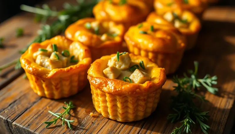 Cuisine française : cannelés salés au thon et à la ciboulette en 25 minutes