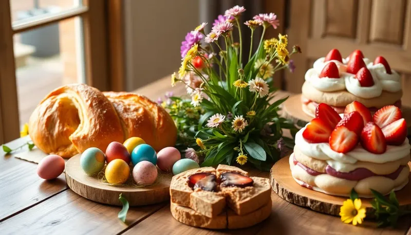 Pâtisseries de Pâques : 10 douceurs d’antan qui enchantent encore les tables familiales