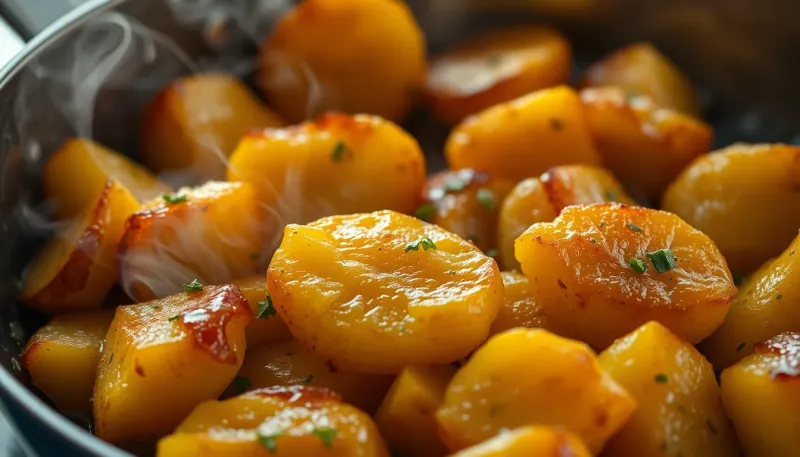 Pommes de terre Amandine : l'astuce du beurre pour une texture fondante et savoureuse
