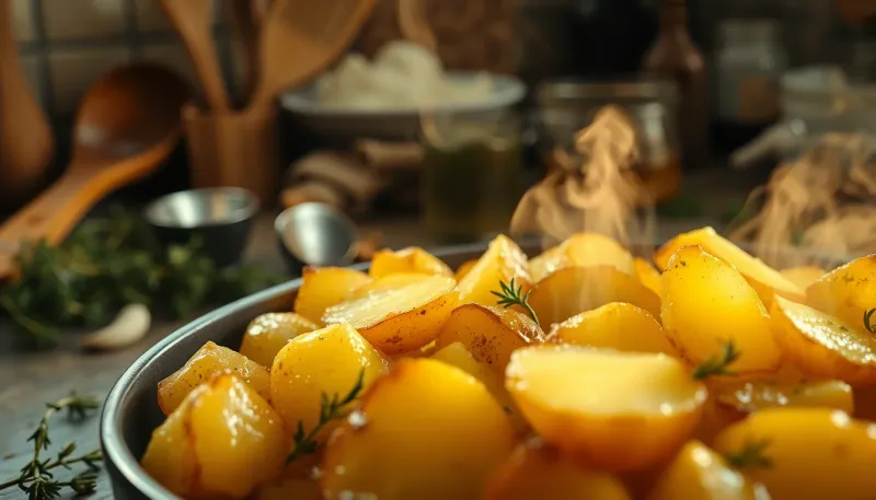 Pommes de terre Amandine : la méthode du beurre pour une texture fondante et parfumée
