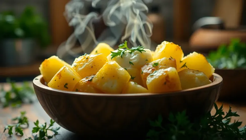Pommes de terre fondantes : comment les sublimer avec du beurre et des herbes fraîches