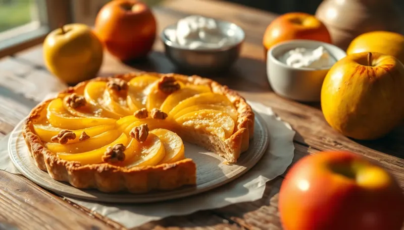 Tarte aux pommes revisitée : découvrez ce dessert du Sud-Ouest qui ravit les papilles