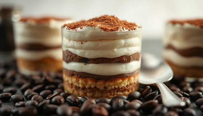 Tiramisu léger : remplacez le mascarpone par du yaourt grec pour une version allégée