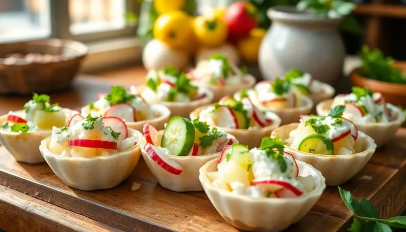 Verrine d'apéro printanière sans cuisson : le plaisir frais et léger en un clin d'œil